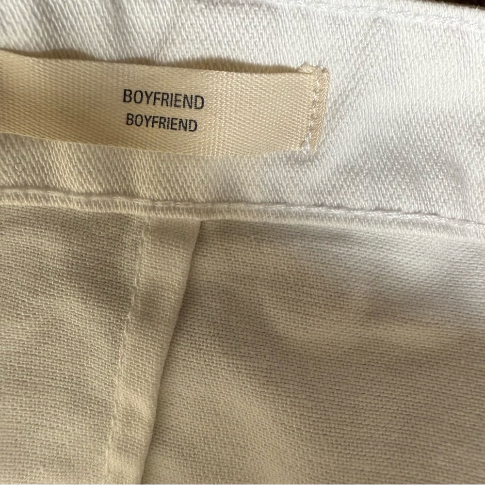 Universal Thread Cargo Boyfriend Fit Cream Colored Jeans Size 4 - Picture 5 of 10